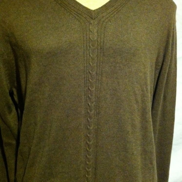 Tasso Elba Mens Sweater Cashmere Blend XL New - Picture 3 of 3